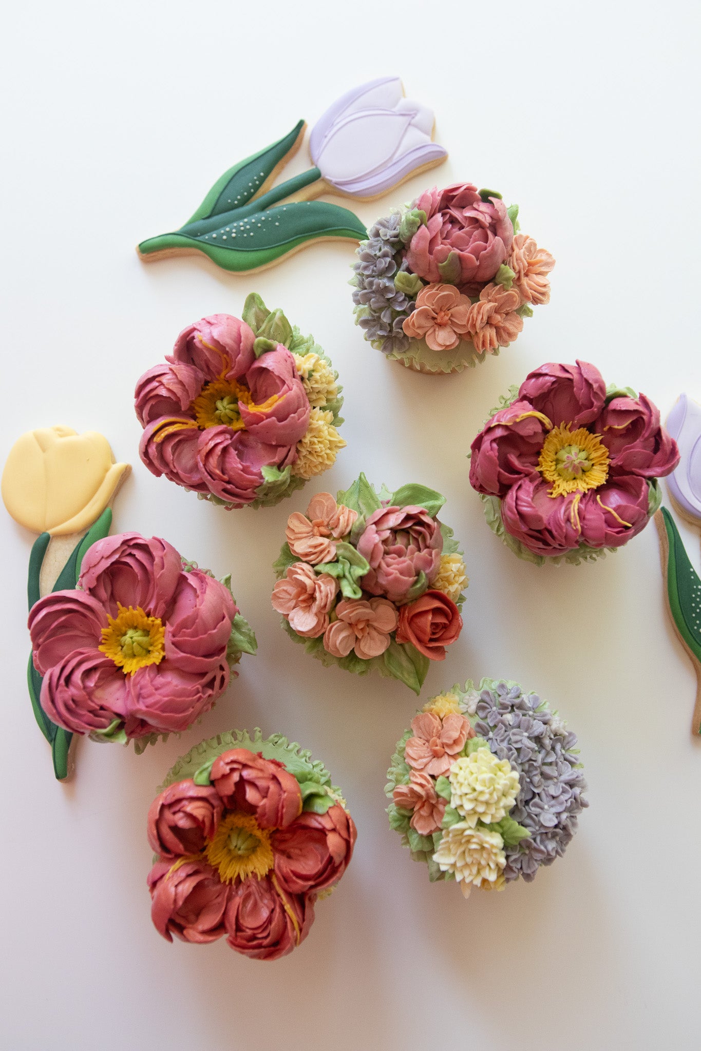 Floral Cupcakes