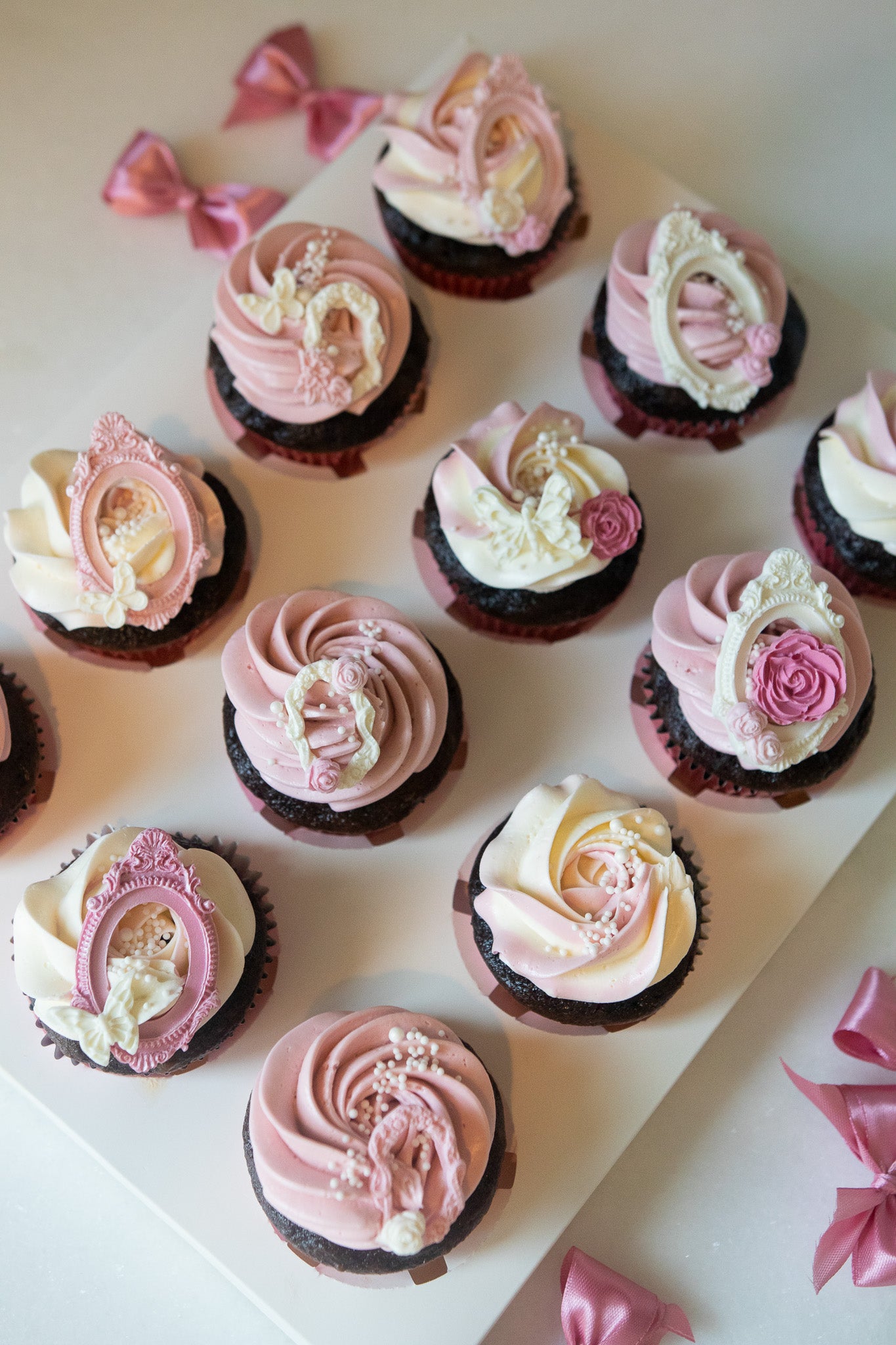 Floral Cupcakes
