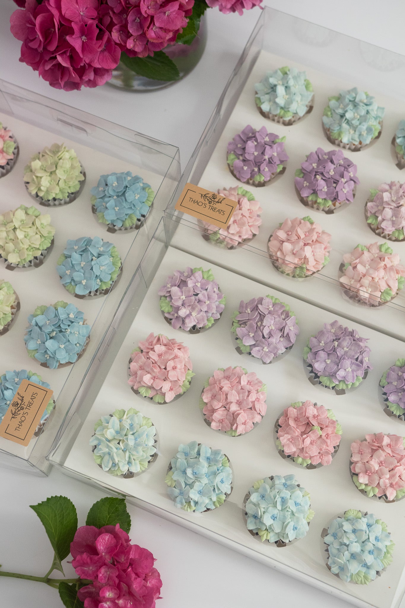 Floral Cupcakes